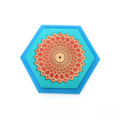 Подставочка Mandala - Бирюзовая