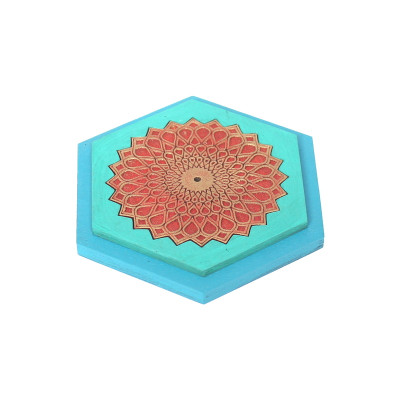 Подставочка Mandala - Бирюзовая