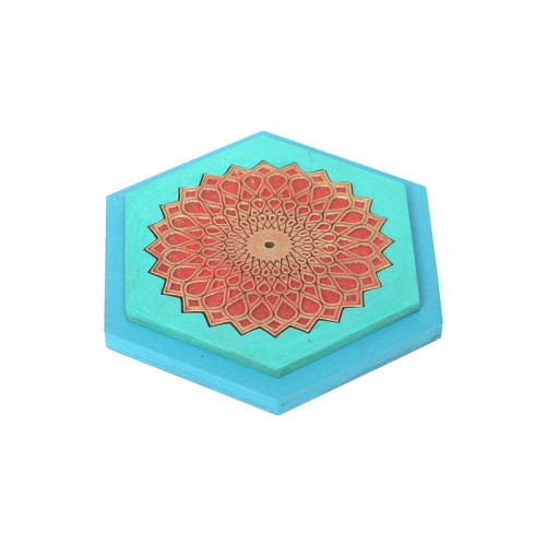 Подставочка Mandala - Бирюзовая