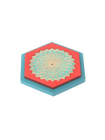 Подставочка Mandala - Красная