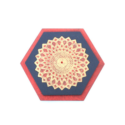 Подставочка Mandala - Черная
