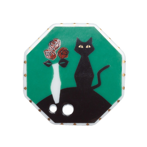 Hanatoneko Rose Cat - Кот и роза