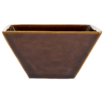 YUKARI Bowl Brown - Юкари коричневая глубокая