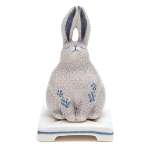Ceramic burner Rabbit - Керамическая подставочка Кролик.